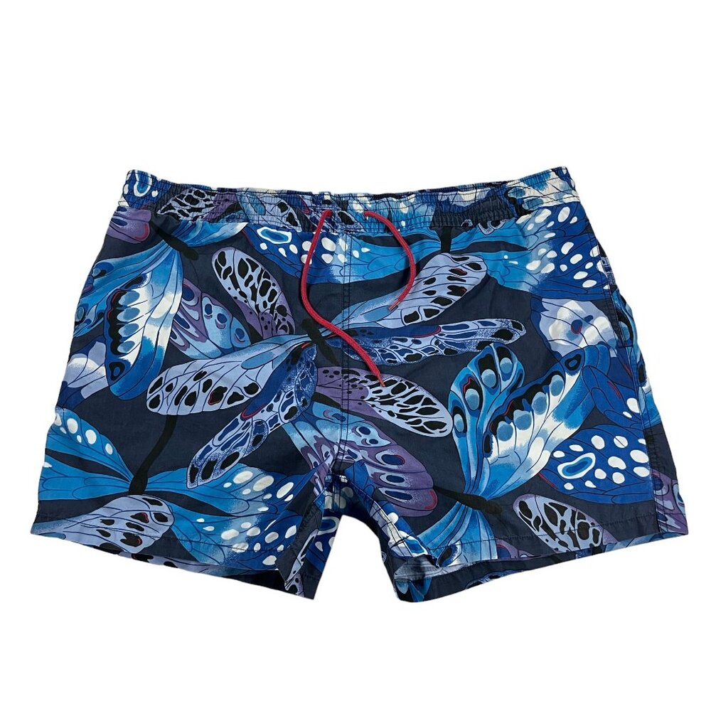 Polo Ralph Lauren Butterfly Swim Trunks Mens Size XXL Blue